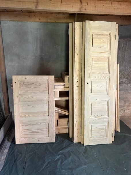 Aérogommage portes et meuble